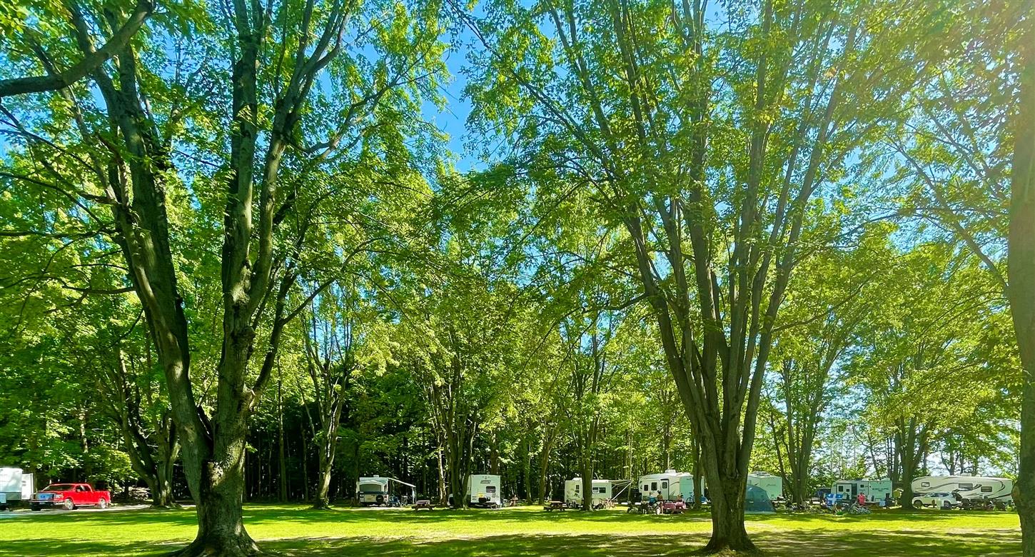 Emplacements de camping