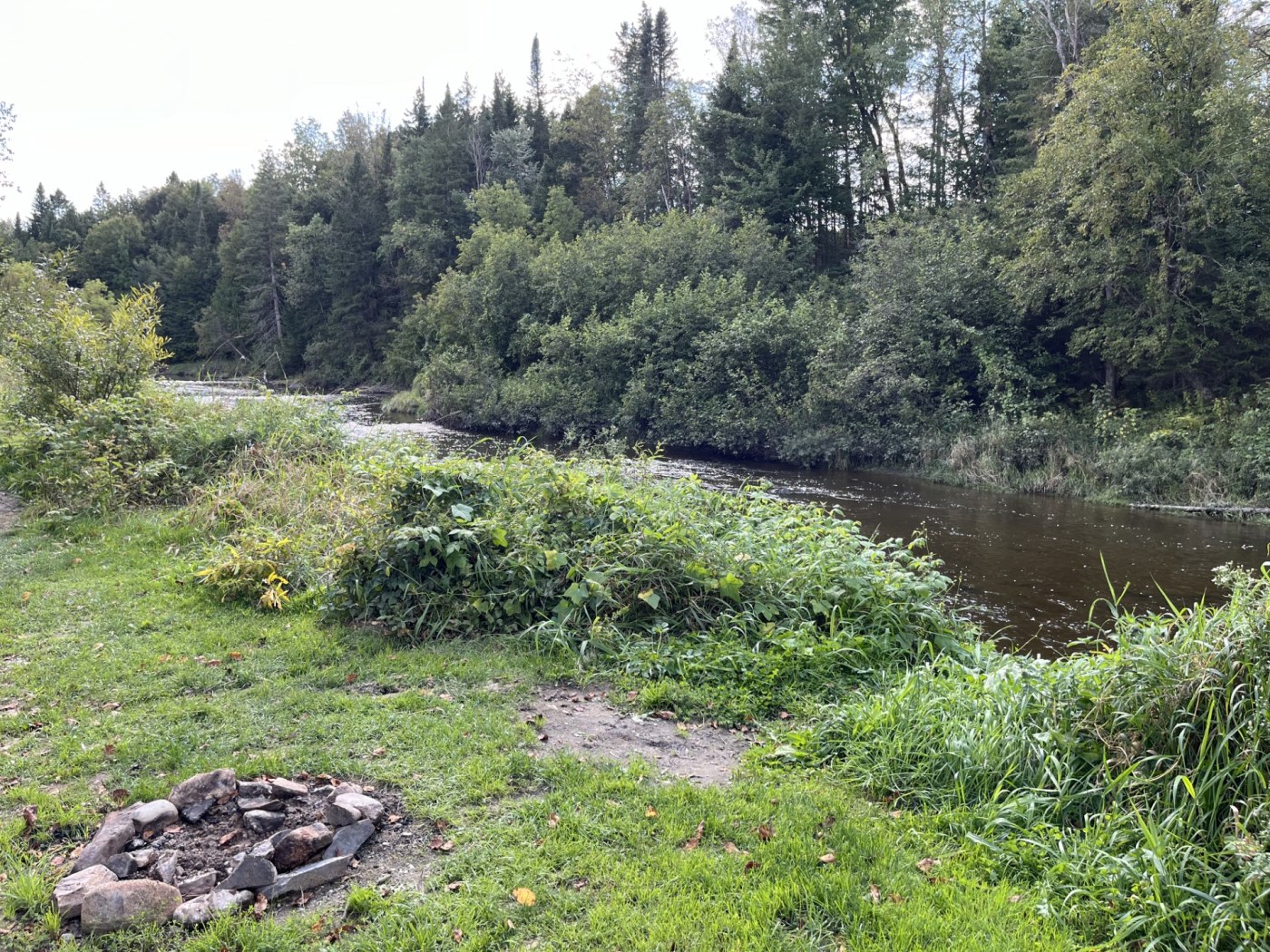 Bord de rivi&egrave;re -Camping 20 Amp&egrave;res - Eau 