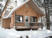 Camp rustique hiver